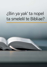 ¿Bin ya yakʼ ta nopel ta smelelil te Bibliae?