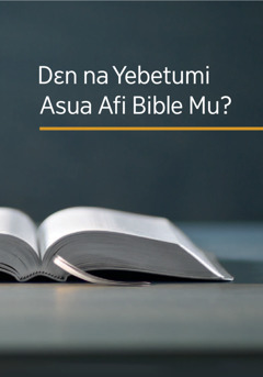 Mfa Wo Ho Nhyɛ Owu Ho Amanne a Ɛne Bible Nhyia Mu — Ɔwɛn-Aban