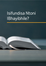 Isifundisa Ntoni IBhayibhile?