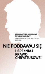 Program zgromadzenia obwodowego z przedstawicielem Biura Oddziału — 2017-2018