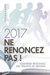 Programme de l’assemblée régionale 2017