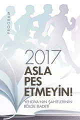 2017 Bölge İbadeti Programı