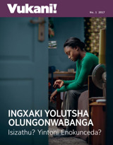 No. 1 2017 | Ingxaki Yolutsha Olungonwabanga—Isizathu? Yintoni Enokunceda?