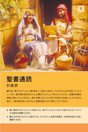 聖書通読表２０２１年 Ljfc