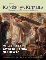 Março de 2016 | Mumu Liaka Yesu Amwene Lamba ni Kufwa?