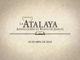 Abril de 2012