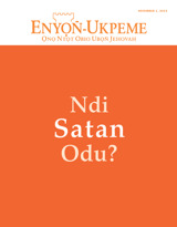 November 2014 | Ndi Satan Odu?