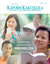 December 2015 | Munahase Kwivwishisa Mbimbiliya