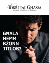 Nru. 1 2021 | Għala Hemm Bżonn Titlob?