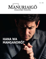 No. 1 2021 | Hana Wa Mangandrö?