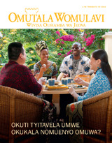 Abril 2013 | Okuti Tyitavela Umwe Okukala Nomuenyo Omuwa?