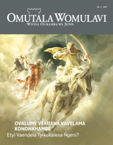 No. 3 2017 | Ovalume Vekuana Vavelama Kononkhambe Etyi Vaendela Tyikukalesa Ñgeni?