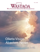 No. 6 2016 | Olketa Vision Abaotem Heven