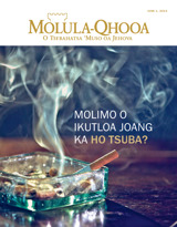 June 2014 | Molimo o Ikutloa Joang ka ho Tsuba?