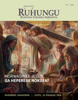 No. 2 2016 | Morwasinke Jesus ga heperere nokufa?
