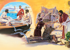 1. Ġesù jipprietka; 2. Ġesù jfejjaq lin-nies