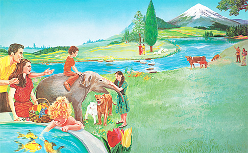 Bann dimoune dan paradis
