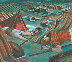 Cadave bann soldat assyrien
