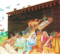 Ubon Noah ke ẹtan̄ mme unam ye udia ẹdọn̄ ke ubom