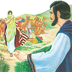 Rebekah osobo ye Isaac