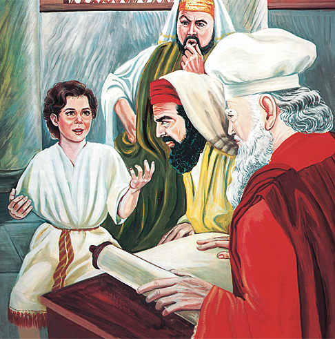 Ungi Jesus tosar við lærarar