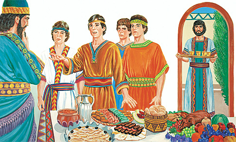 Daniel, Shadrak, Meshak, kɛ Abednego miigbála amɛhemɔkɛyelii lɛ amli