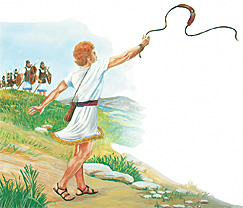 Laj David yook xkutbʼal jun li pek