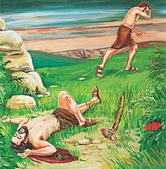 Nogalinājis Ābelu, Kains bēg