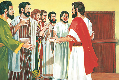 Исус им се појавува на учениците
