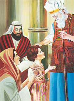 Самоил се сретнува со првосвештеникот Илиј