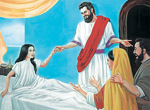 Исус ја воскреснал ќерката на Јаир