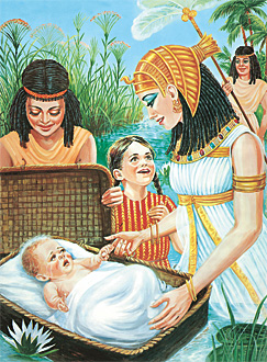 Bint il-Fargħun issib lil Mosè