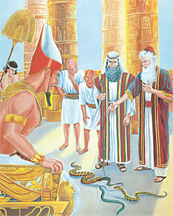 Moses naAaron ya thikama koshipala shaFarao