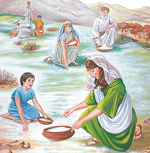 Cutopa ca israelita maná