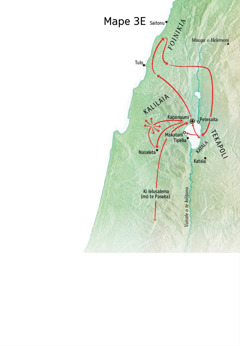 Mape o koga ne fai ei te galuega talai a Iesu i Kalilaia, Foinikia, mo Tekapoli