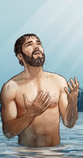 Jesus depois de seu batismo
