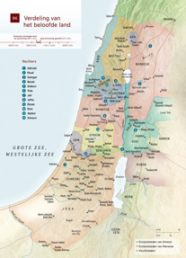 B6 Verdeling van het beloofde land