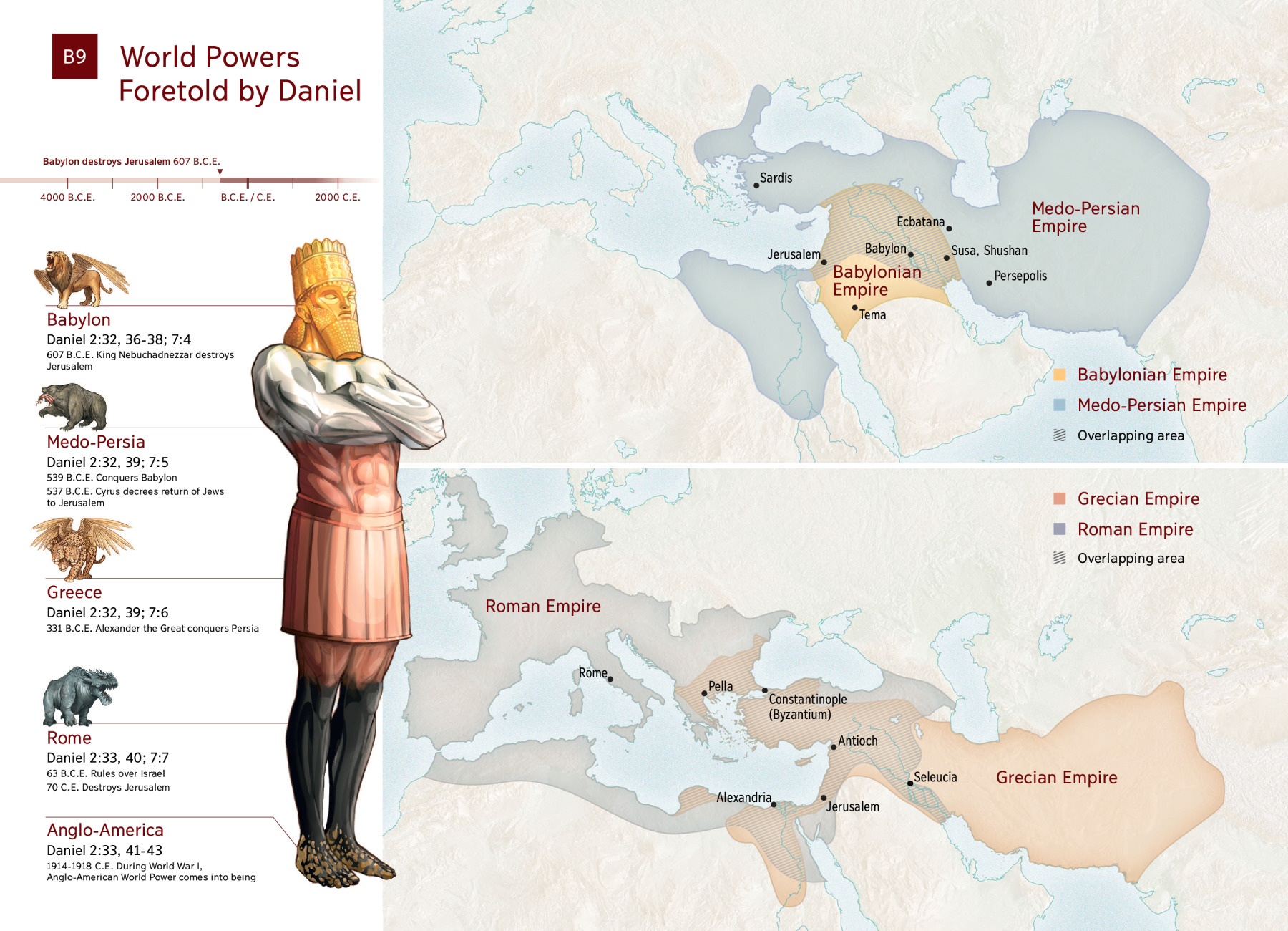 Book Of Daniel Map