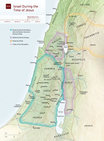 Map: Israel In Jesus’ Time | NWT