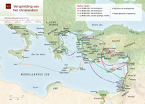 B13 Verspreiding van het christendom