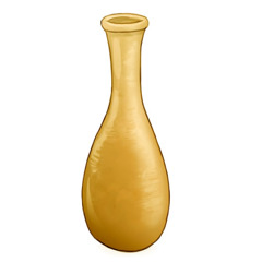 En flaske der kunne indeholde det der svarede til et romersk pund