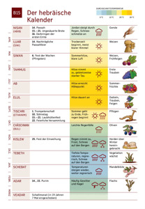 B15 Der hebräische Kalender