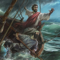Jesus calms the storm