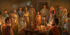 Cristiani della congregazione di Colosse cantano lodi a Geova