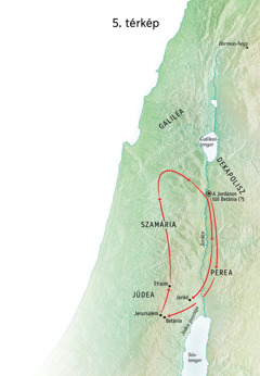Helyszínek Jézus szolgálatában: Betánia, Jerikó és Perea