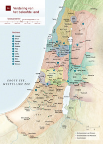 B6 Verdeling van het beloofde land