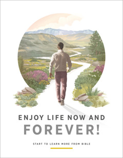 The “Enjoy Life Now and Forever!” brochure.
