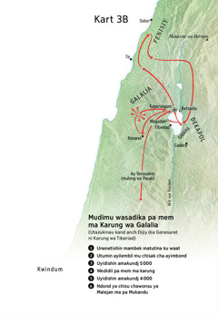 Kart ulejena jindond jalejenay Yesu piswimp ni Galalia, Fenisiy, ni Dekapol