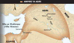 1. Ngɔmbɛ mibali ya mapapu ya Asiri; 2. Karte oyo ezali komona Asiri