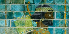 Persialainen seinäreliefi